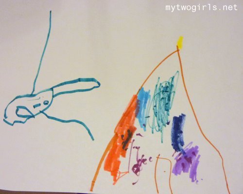 Zaria's drawing - Guess what it is?